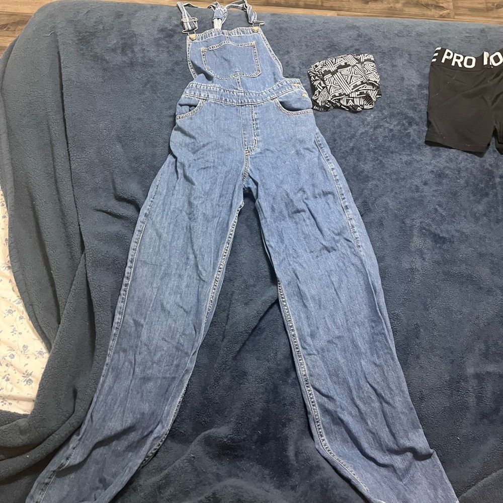 hollister overalls